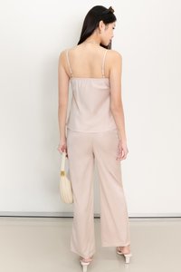 Cassine Co-ord Set in Light Champagne Pink