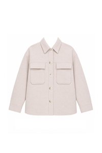 Wyonie Wool Jacket in Nude Blush