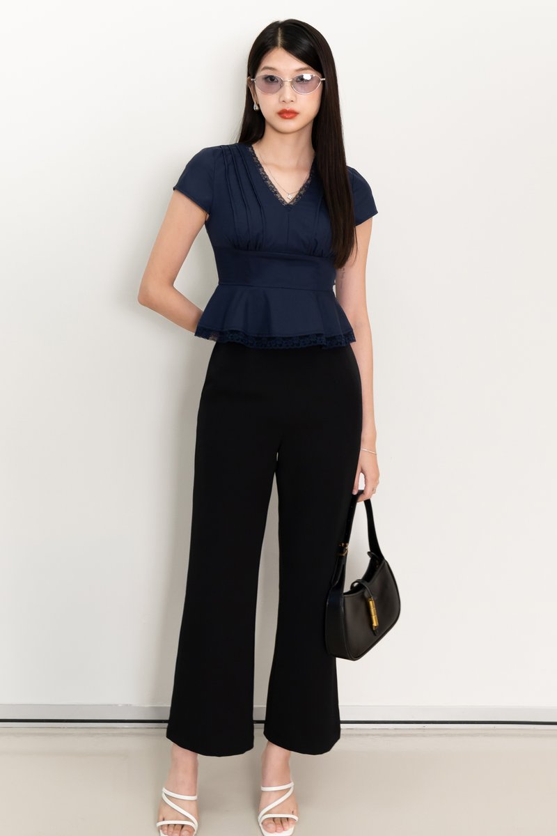 Tricia Tailored Pants in Black