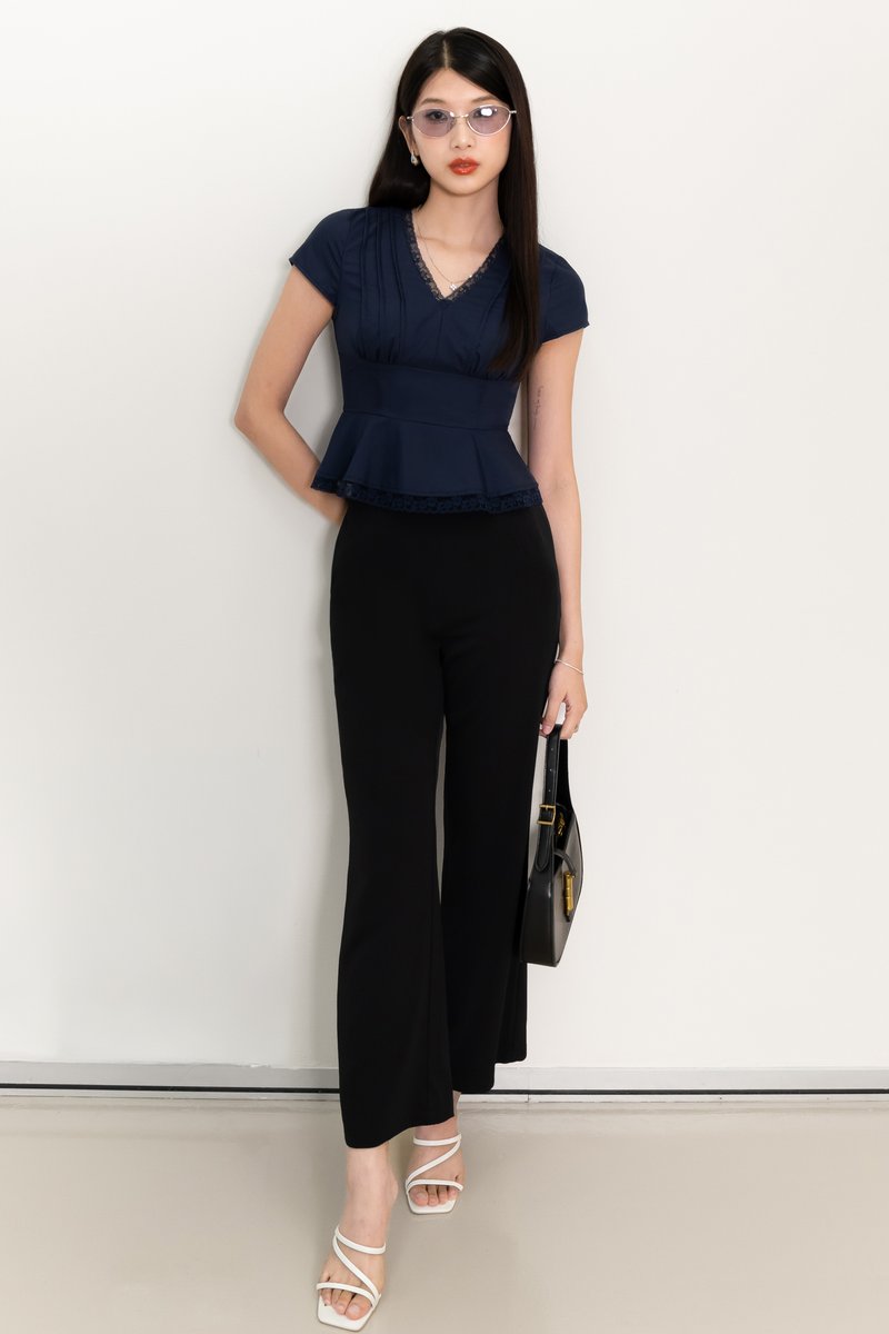 Tricia Tailored Pants in Black