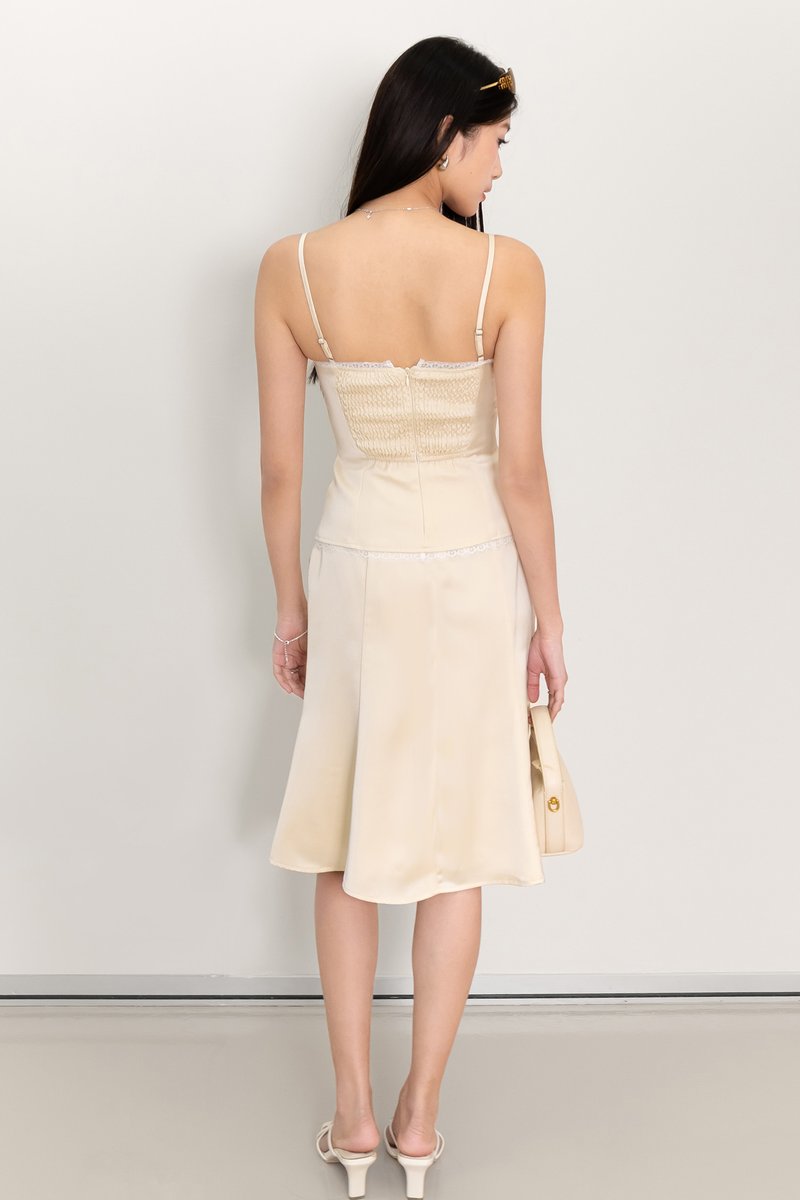 Cedra Co-ord Set in Pastel Yellow