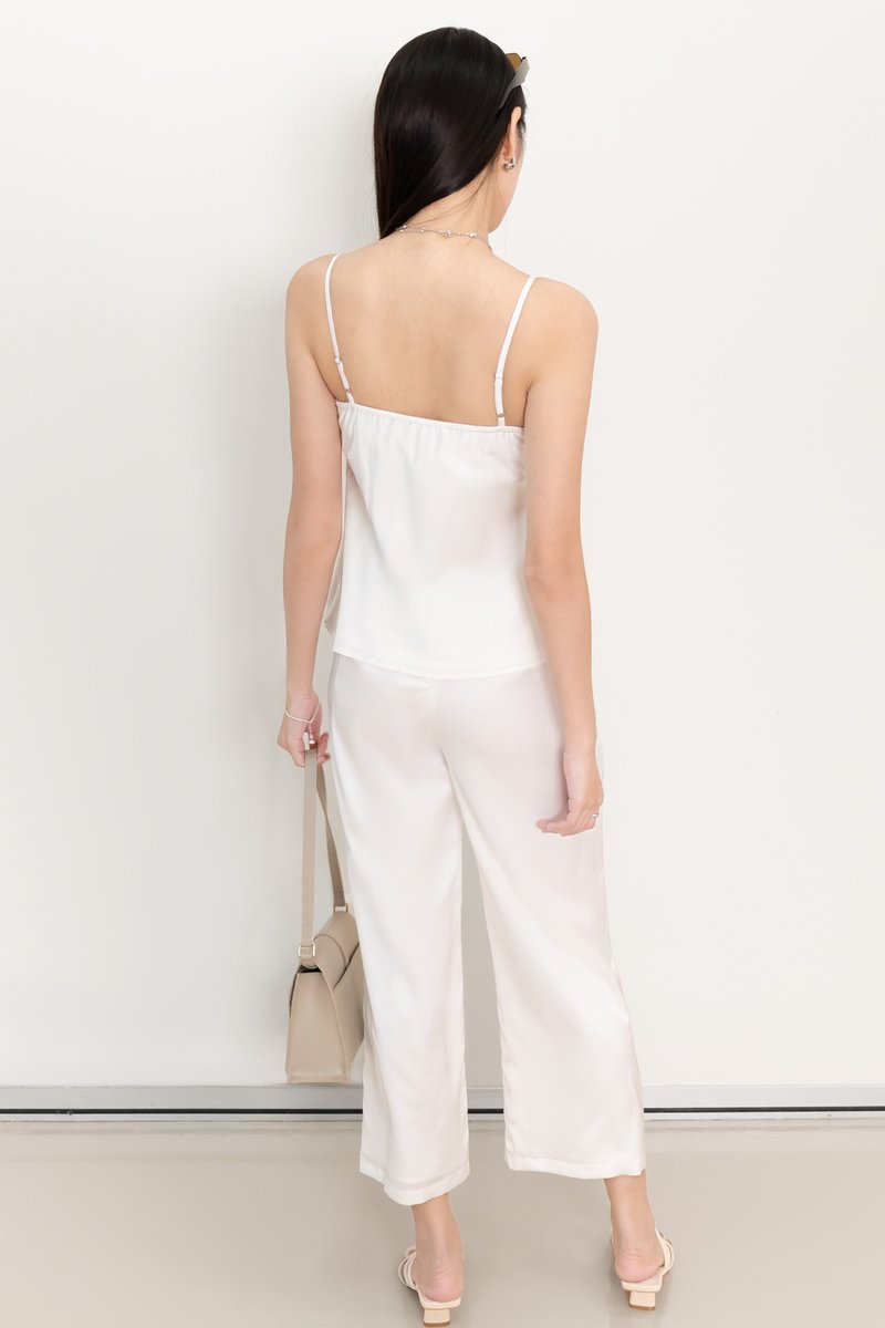 Cassine Co-ord Pants in White
