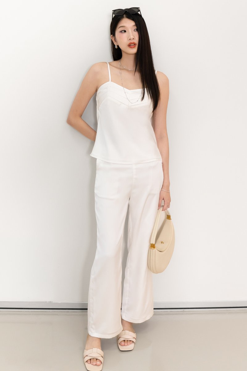 Cassine Co-ord Pants in White