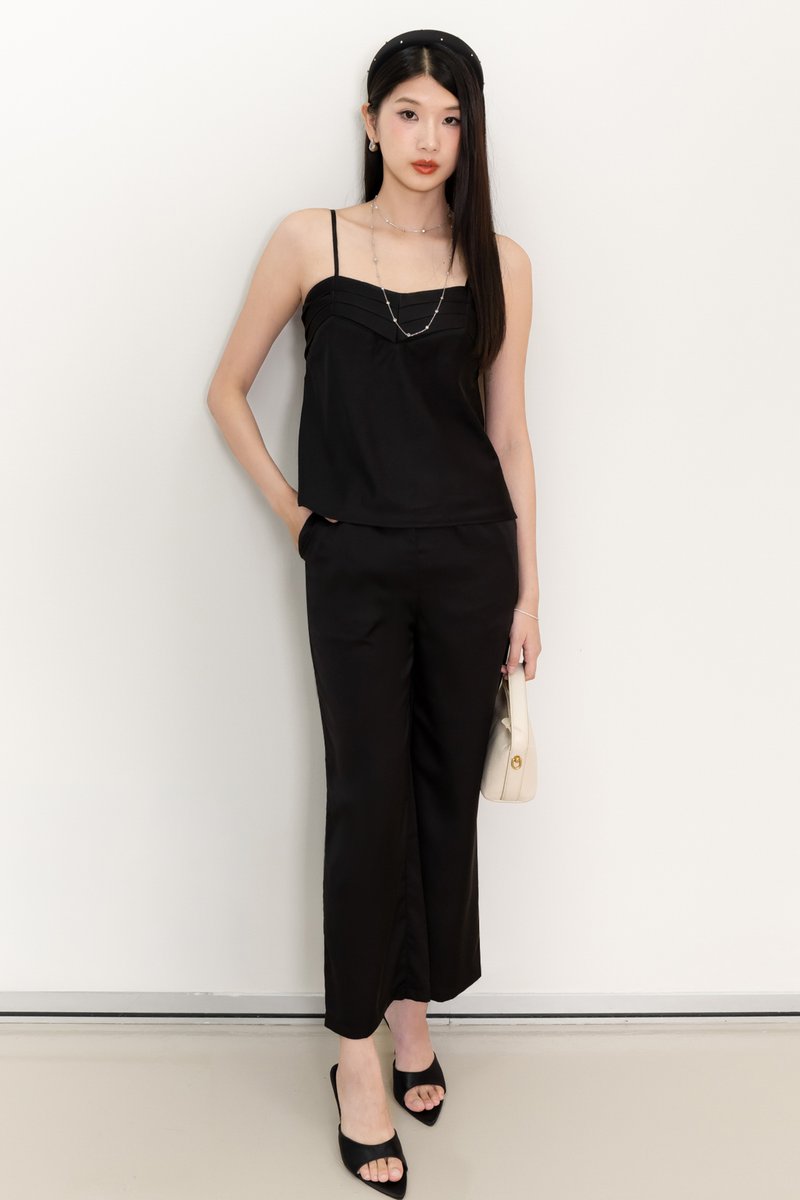 Cassine Co-ord Set in Black