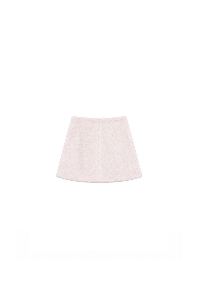 Fii Furry Skorts in Light Pink