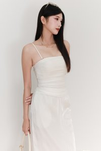 EVENT EXCLUSIVE | Taeci Textured Co-ord Top in White