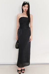 EVENT EXCLUSIVE | Taeci Textured Co-ord Set in Black