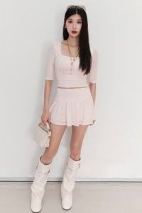EVENT EXCLUSIVE | Ceorin Co-ord Skorts in Light Pink