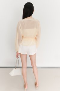 EVENT EXCLUSIVE | Bessie Blouse Camisole Set in Light Yellow