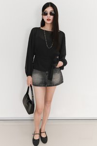 EVENT EXCLUSIVE | Bessie Blouse Camisole Set in Black
