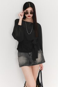 EVENT EXCLUSIVE | Bessie Blouse Camisole Set in Black