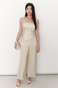 Clarice Co-ord Pants in Ecru