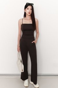 Jennie Jogger Co-ord Set V2 in Dark Grey Brown