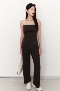 Jennie Jogger Co-ord Set V2 in Dark Grey Brown