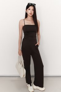 Jennie Jogger Co-ord Set V2 in Dark Grey Brown
