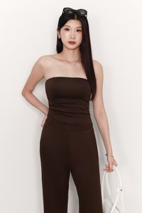 Jennie Jogger Co-ord Set V2 in Dark Brown