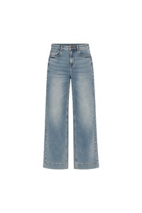 EVENT EXCLUSIVE | Sam Straight Cut Cuffed Hem Denim Jeans in Vintage Wash