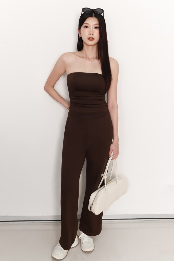 Jennie Jogger Co-ord Set V2 in Dark Brown