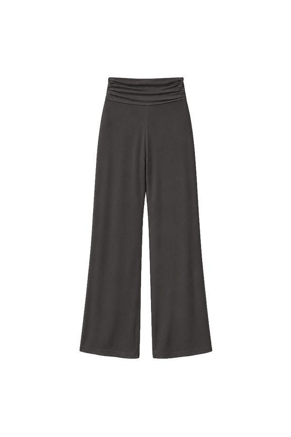 EVENT EXCLUSIVE | Cayra Co-ord Ruched Pants in Dark Grey