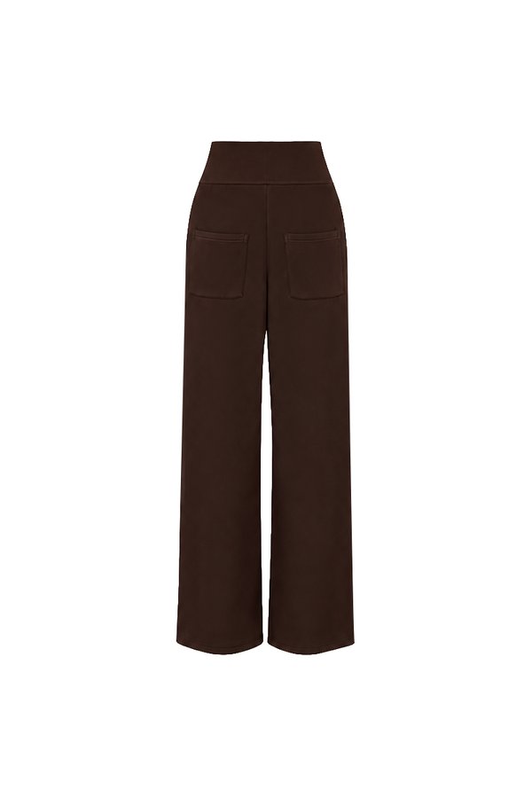 Jennie Jogger Co-ord Pants V2 in Dark Brown