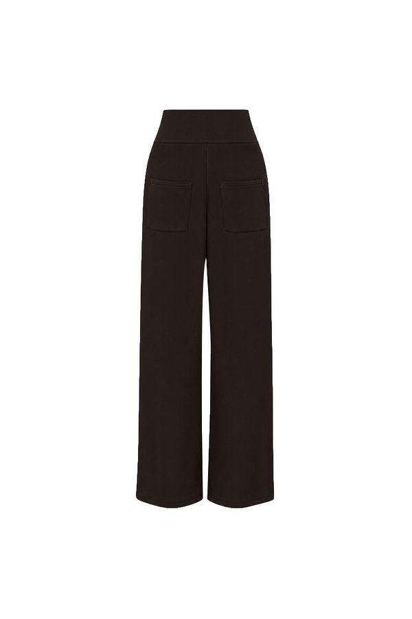 Jennie Jogger Co-ord Pants V2 in Dark Grey Brown