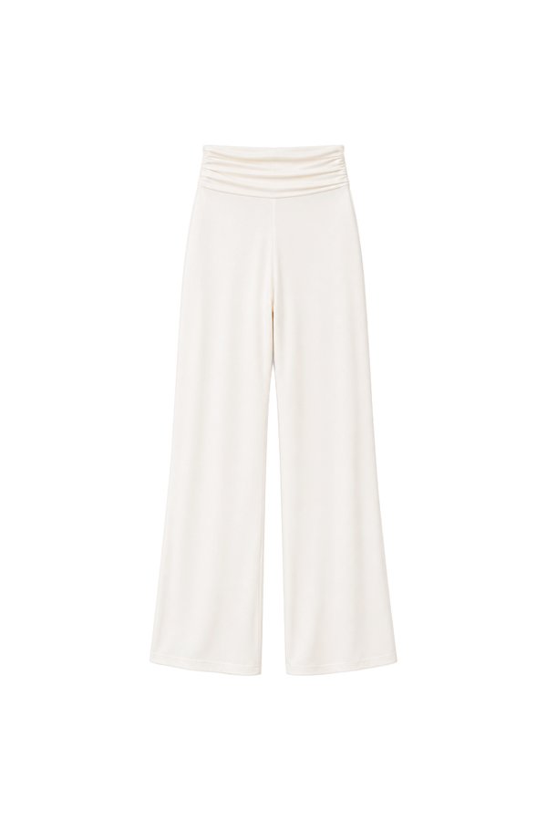 EVENT EXCLUSIVE | Cayra Co-ord Ruched Pants in White