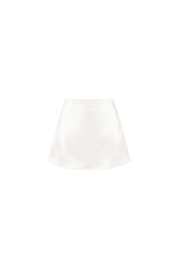 EVENT EXCLUSIVE | Serryn Satin Co-ord Skorts in White