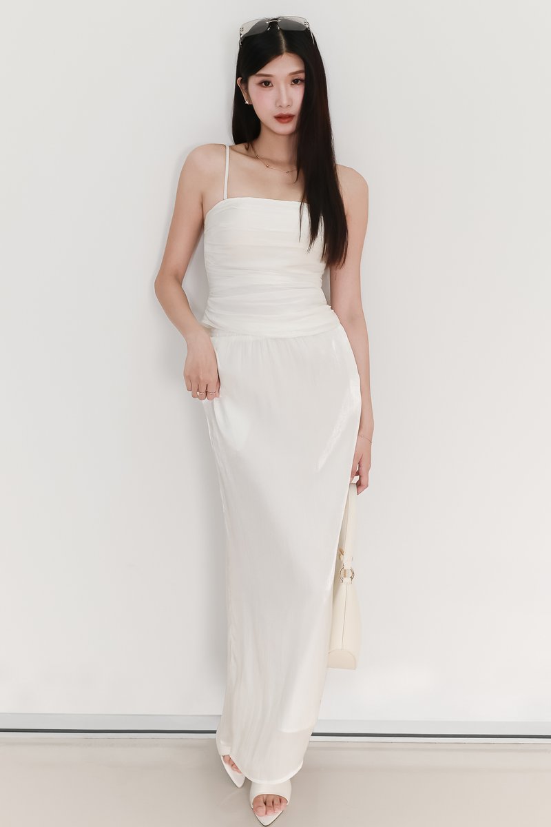 EVENT EXCLUSIVE | Taeci Textured Co-ord Top in White