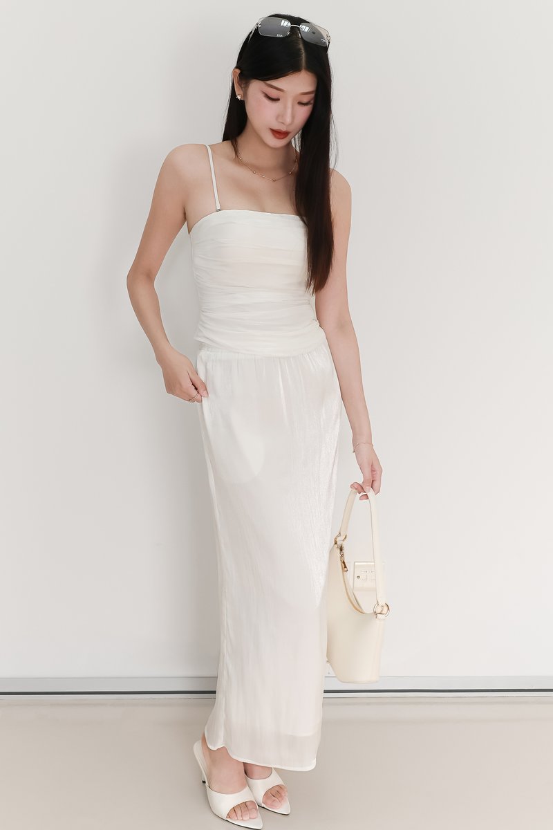EVENT EXCLUSIVE | Taeci Textured Co-ord Set in White