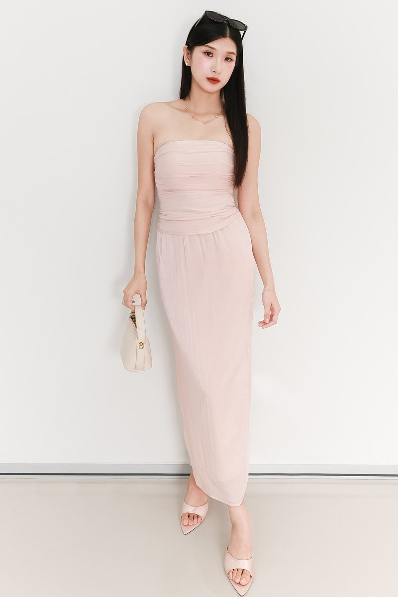 EVENT EXCLUSIVE | Taeci Textured Co-ord Set in Light Pink