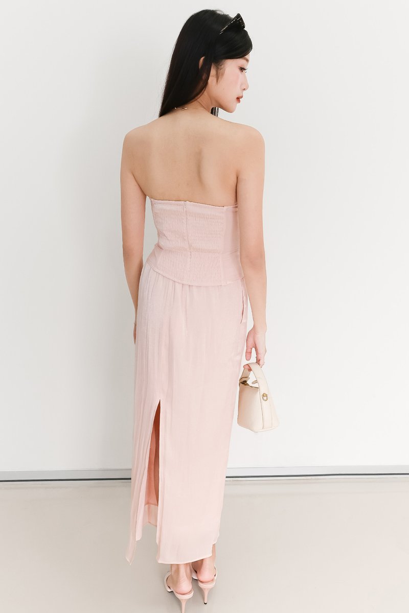 EVENT EXCLUSIVE | Taeci Textured Co-ord Set in Light Pink