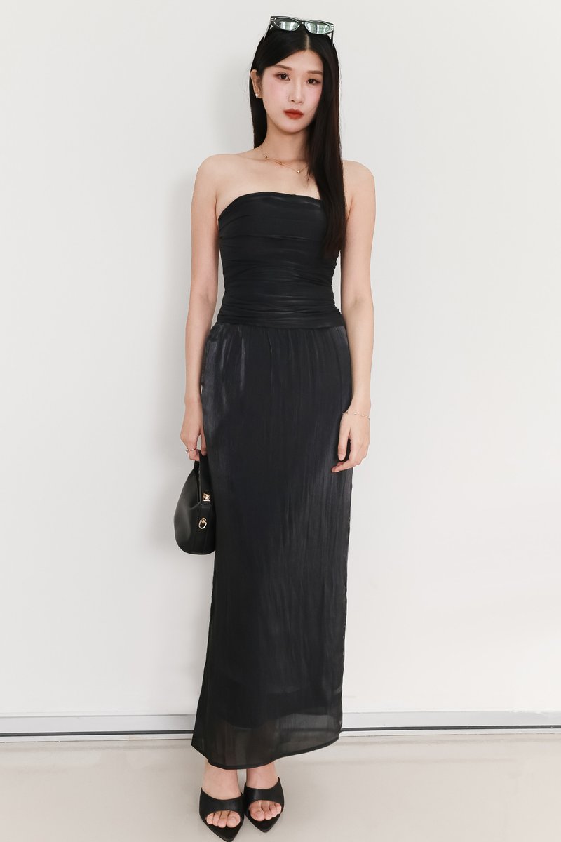 EVENT EXCLUSIVE | Taeci Textured Co-ord Set in Black