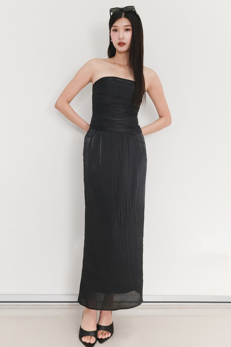 EVENT EXCLUSIVE | Taeci Textured Co-ord Set in Black