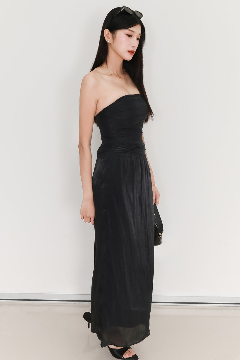 EVENT EXCLUSIVE | Taeci Textured Co-ord Set in Black