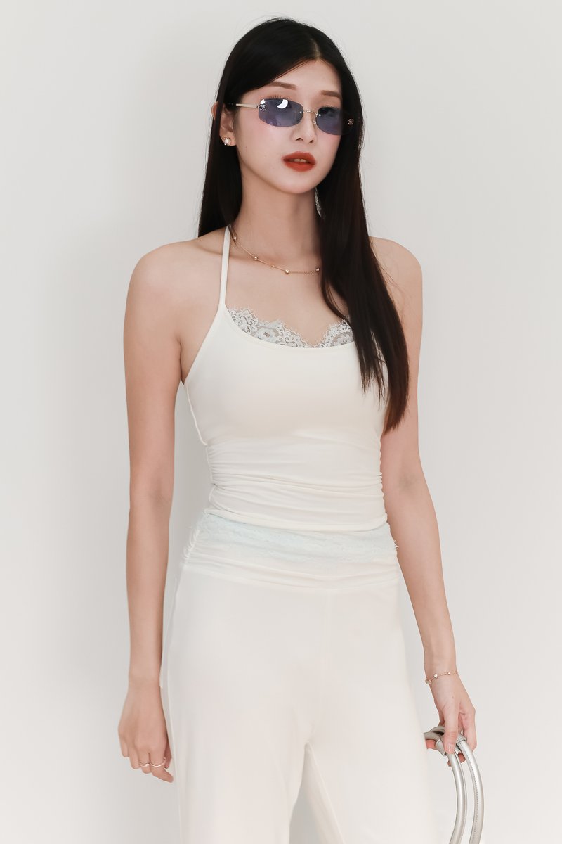 EVENT EXCLUSIVE | Cayra Co-ord Lace Top in White