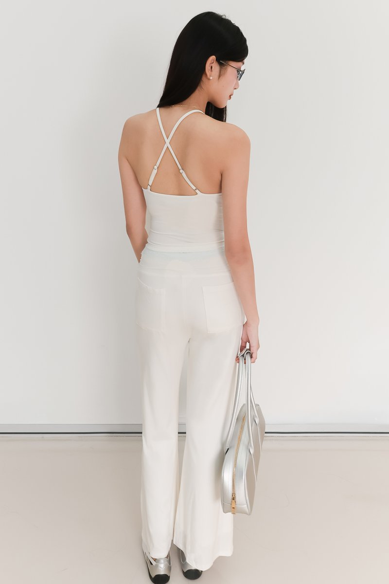 EVENT EXCLUSIVE | Cayra Co-ord Ruched Pants in White
