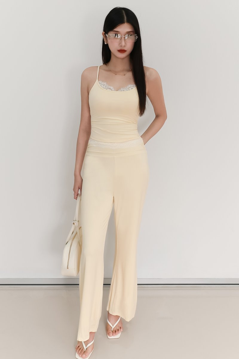 EVENT EXCLUSIVE | Cayra Co-ord Set in Pale Yellow