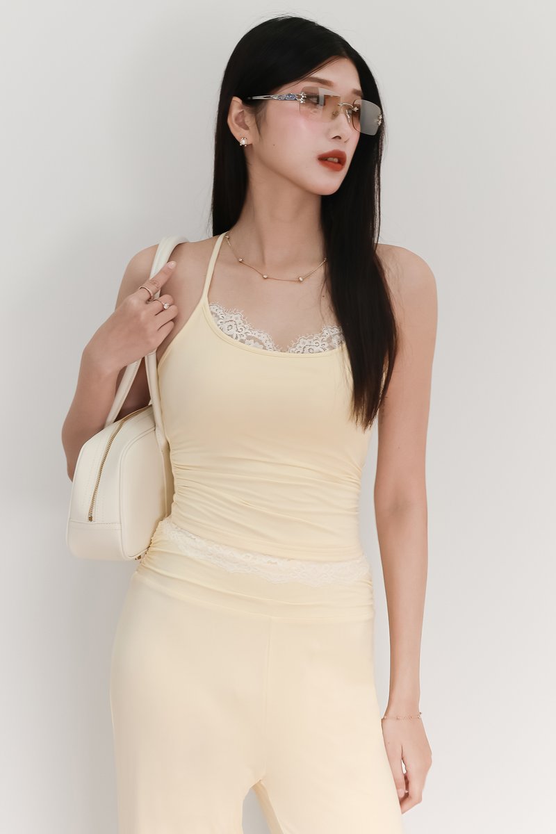 EVENT EXCLUSIVE | Cayra Co-ord Set in Pale Yellow