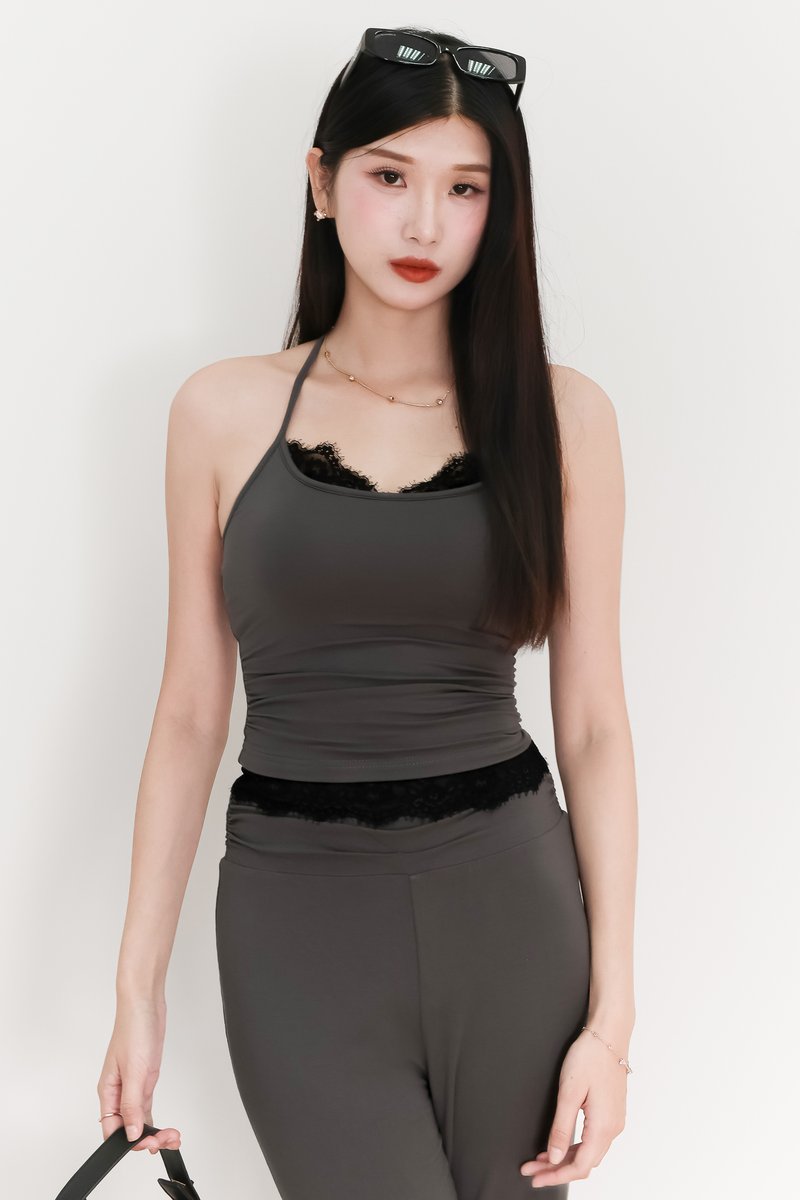 EVENT EXCLUSIVE | Cayra Co-ord Set in Dark Grey