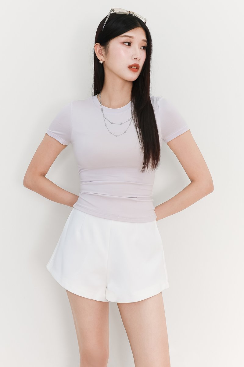 EVENT EXCLUSIVE | Pastels Padded Tee in Light Lilac