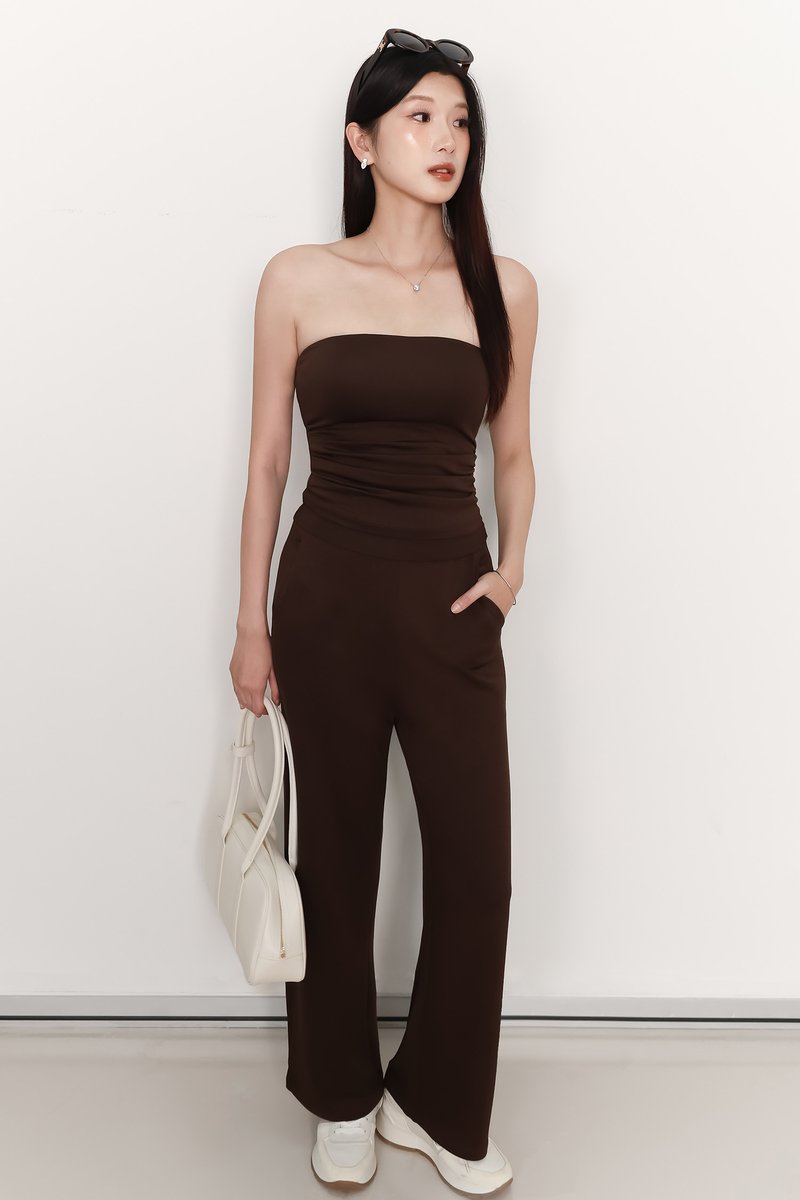 Jennie Jogger Co-ord Set V2 in Dark Brown