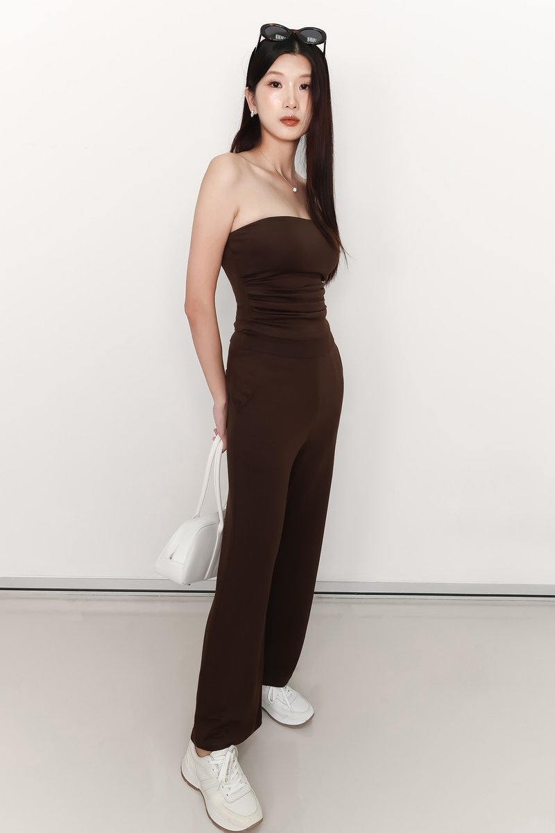 Jennie Jogger Co-ord Set V2 in Dark Brown