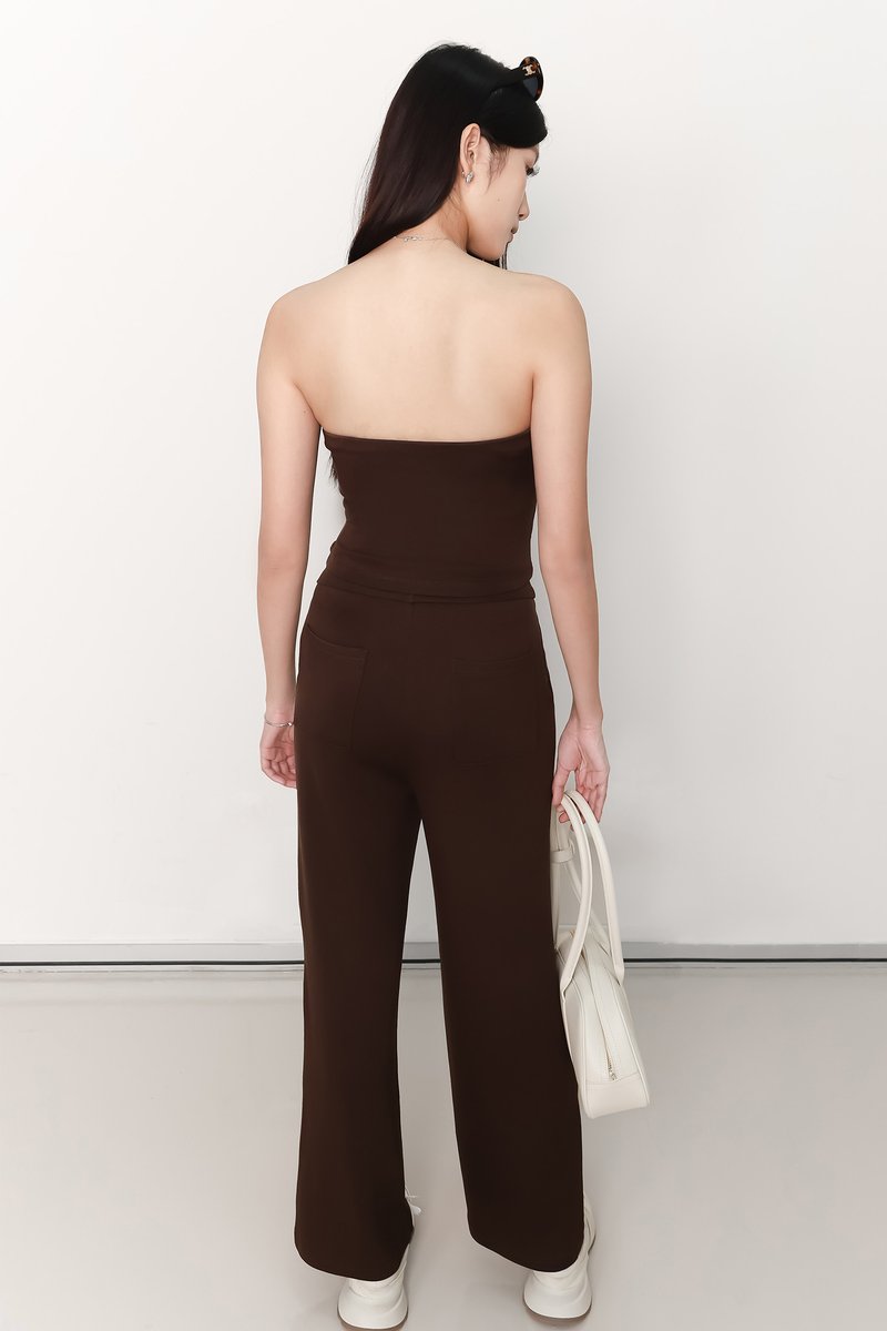 Jennie Jogger Co-ord Set V2 in Dark Brown