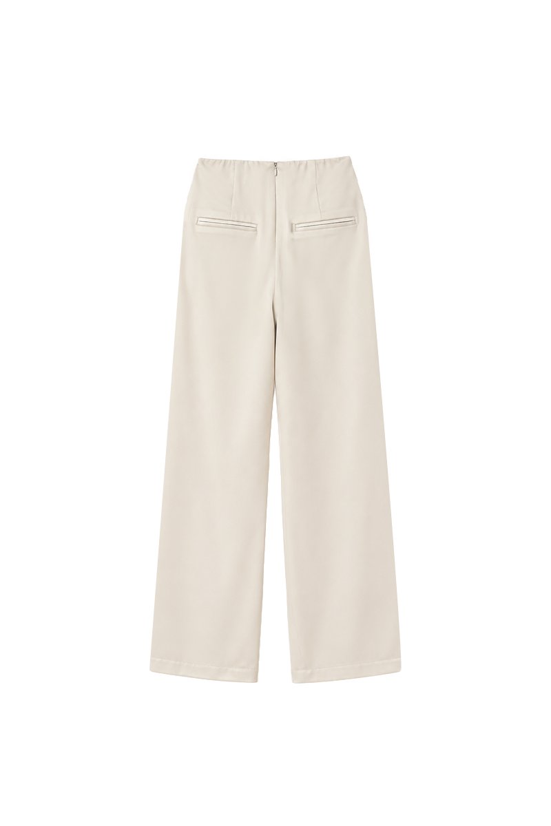 Clarice Co-ord Pants in Ecru