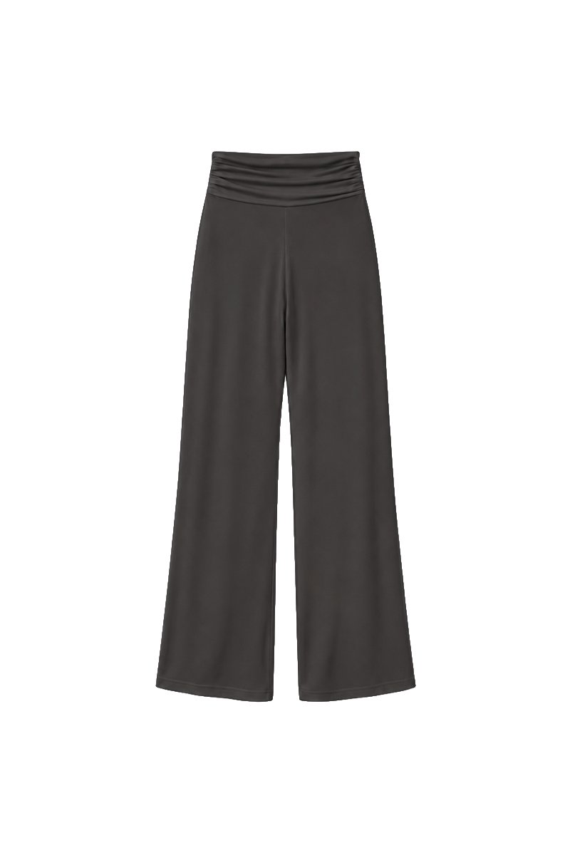 EVENT EXCLUSIVE | Cayra Co-ord Ruched Pants in Dark Grey