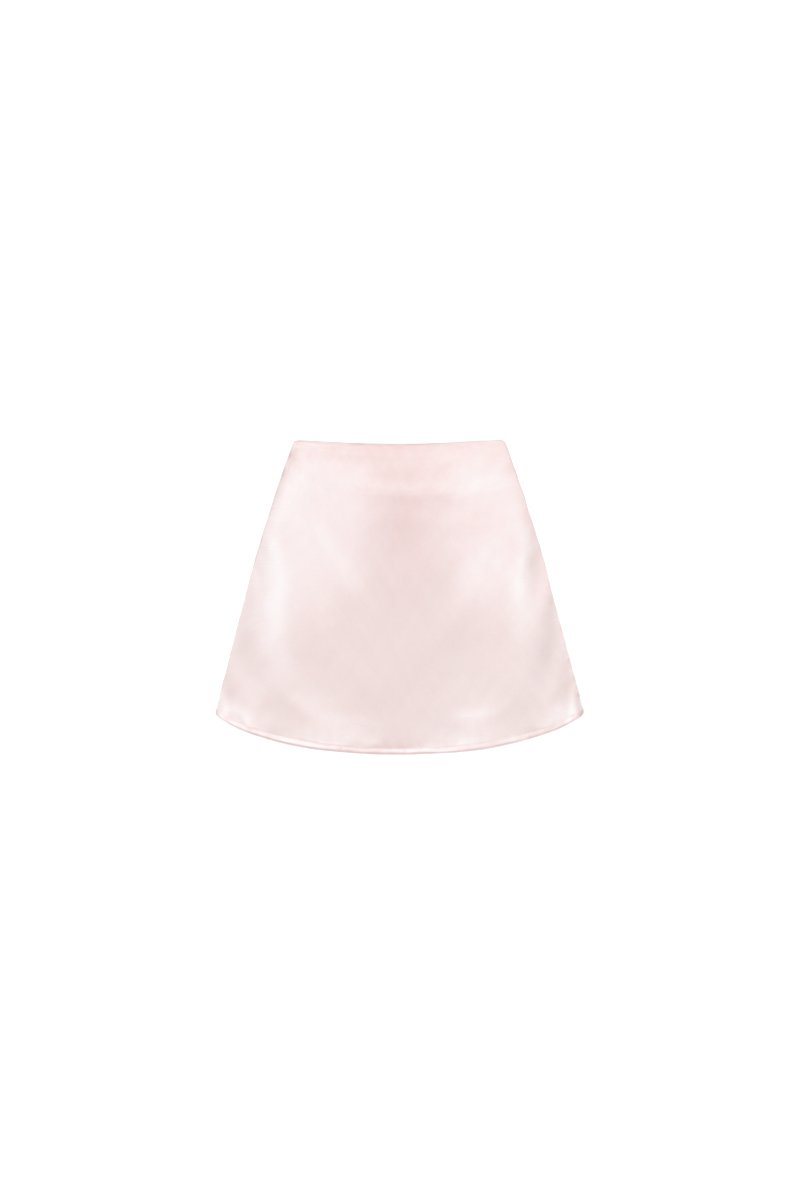 EVENT EXCLUSIVE | Serryn Satin Co-ord Skorts in Light Pink