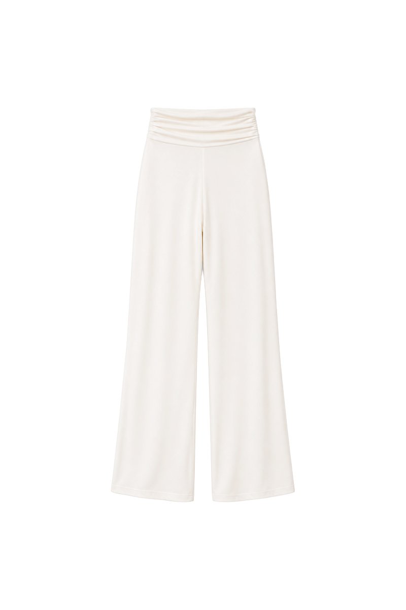 EVENT EXCLUSIVE | Cayra Co-ord Ruched Pants in White