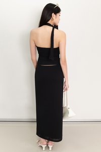 Cottie Co-ord Maxi Skirt in Black