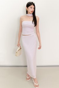 Cottie Co-ord Set in Light Lilac