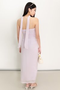 Cottie Co-ord Maxi Skirt in Light Lilac